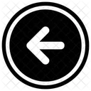 Arrow Circle Left  Icon