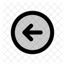 Arrow-circle-left  Icon