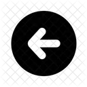 Arrow circle left  Icon