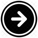Arrow Circle Right  Icon