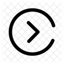 Arrow Circle Right Direction Arrow Icon