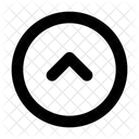Arrow Circle Up  Icon