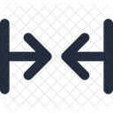 Arrow Collapse Width Icon