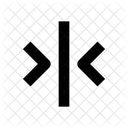Arrow compress horizontal  Icon