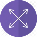 Arrow cross  Icon