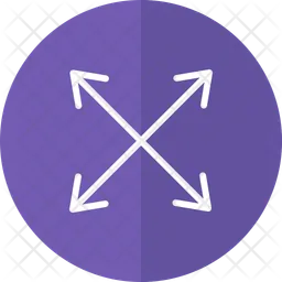 Arrow cross  Icon