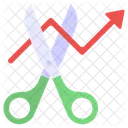 Arrow Cutting  Icon