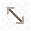 Arrow diagonal  Icon