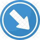 Arrow diagonal  Icon