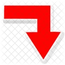 Arrow Down  Icon