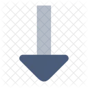 Arrow Down  Icon