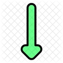 Arrow Down  Icon
