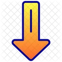 Arrow Down  Icon