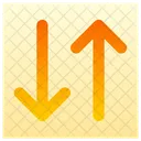 Arrow-down-arrow-up  Icon