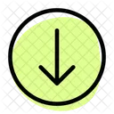 Arrow Down Circle Icon