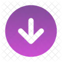 Arrow-down-circle  Icon