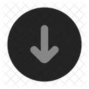 Arrow Down Circle Fill Icon