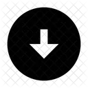 Arrow Down Circle Fill Arrow Arrow Icon Icon