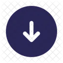 Arrow Down Circle Arrow Arrow Icon Icon