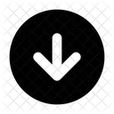 Arrow-down-circle  Icon