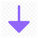 Arrow Down  Icon