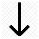 Arrow Down  Icon