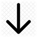 Arrow Down  Icon