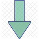 Arrow Down Download Icon
