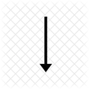 Arrow Down  Icon