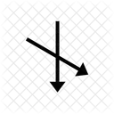 Arrow Down  Icon