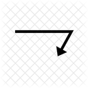 Arrow Down  Icon