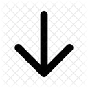 Arrow Down  Icon