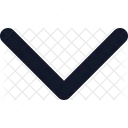 Arrow Down  Icon