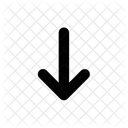 Arrow Down  Icon