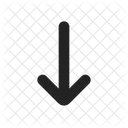Arrow Down  Icon