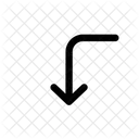 Arrow Down  Icon