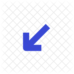 Arrow down left  Icon