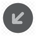 Arrow Down Left Icon