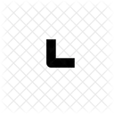 Arrow down left  Icon