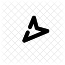 Arrow down left  Icon