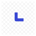 Arrow down left  Icon