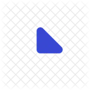 Arrow down left  Icon