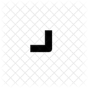 Arrow down right  Icon