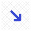 Arrow down right  Icon