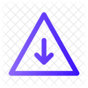 Arrow Down Triangle Arrow Arrows Symbol