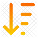 Arrow Down Wide Short Arrow Arrows Icon