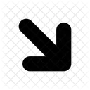 Arrow-downright  Icon