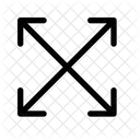 Arrow Expand Symbol
