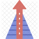 Arrow Growth  Icon