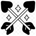 Arrow Heart Love Valentine Icon